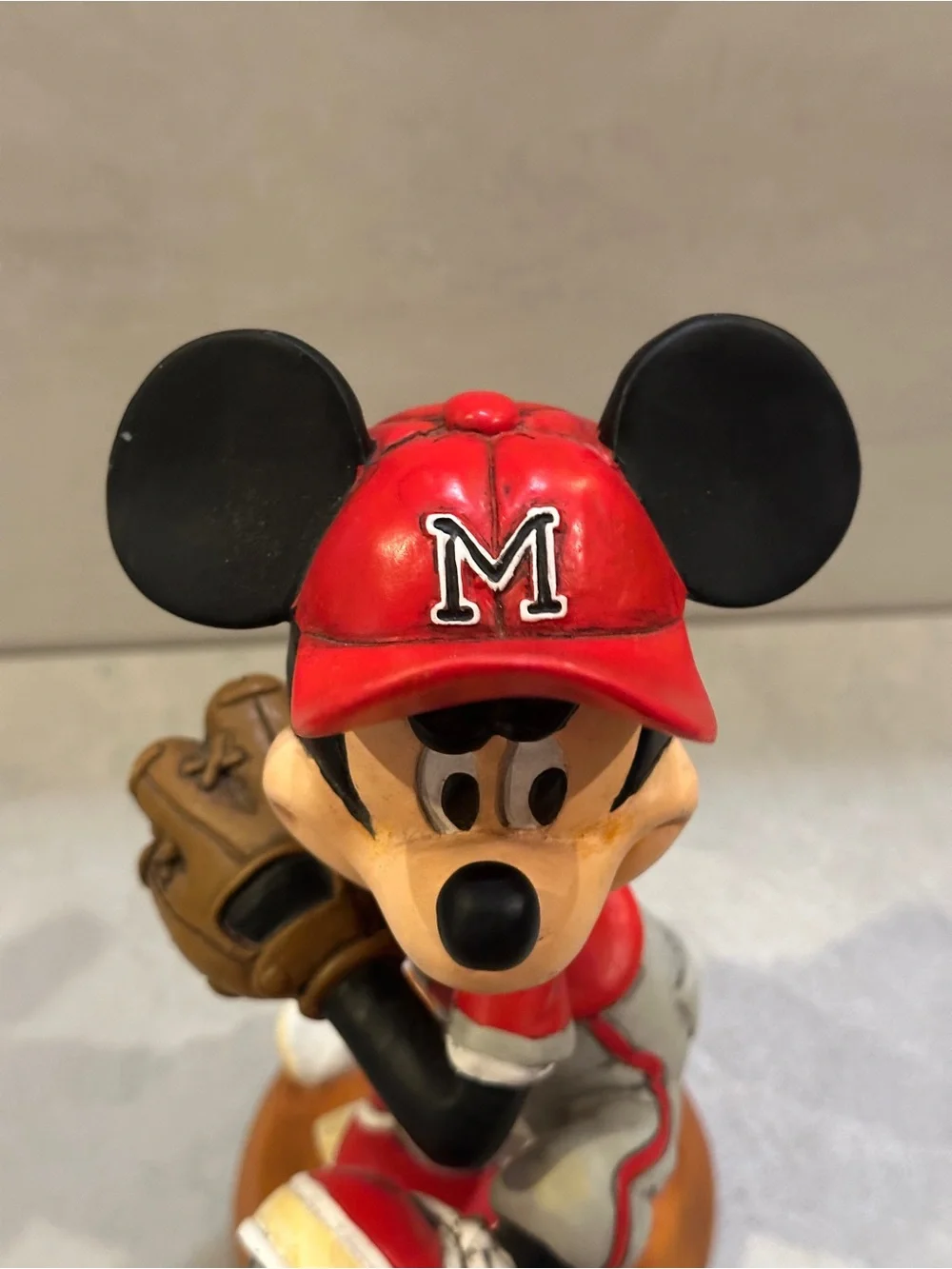Walt Disney World Mickey Mouse Baseball Pitcher Bobblehead